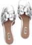 BIBI LOU Slippers Dames 760z10vk Maat: 40 Materiaal: Leer Kleur: Zilver - Thumbnail 8