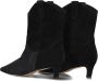 BIBI LOU Enkellaarsjes Dames 800t60aa Maat: 40 Materiaal: Suède Kleur: Zwart - Thumbnail 4