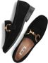 Bibi Lou Zwarte Loafer met Gouden Kettingdetail Black Dames - Thumbnail 5