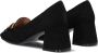 BIBI LOU Pumps Dames 573z30vk Maat: 39 Materiaal: Suède Kleur: Zwart - Thumbnail 4