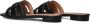 BIBI LOU Slippers Dames 760z10vk Maat: 40 Materiaal: Leer Kleur: Zwart - Thumbnail 3