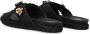 BIBI LOU Slippers Dames 889z70hg Maat: 37 Materiaal: Raffia Kleur: Zwart - Thumbnail 4