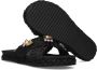 BIBI LOU Slippers Dames 889z70hg Maat: 37 Materiaal: Raffia Kleur: Zwart - Thumbnail 5