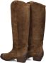 BILLI BI Cowboylaarzen Dames A7168 Maat: 38 Materiaal: Suède Kleur: Bruin - Thumbnail 4