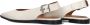 BILLI BI Slingbacks Dames A8301 Maat: 39 Materiaal: Leer Kleur: Wit - Thumbnail 3