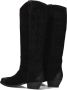 BILLI BI Cowboylaarzen Dames A7168 Maat: 38 Materiaal: Suède Kleur: Zwart - Thumbnail 5