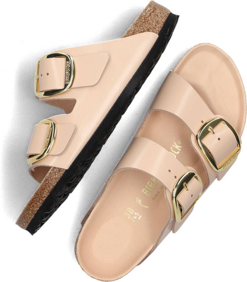 BIRKENSTOCK Beige Slippers Arizona Big Buckle Dames