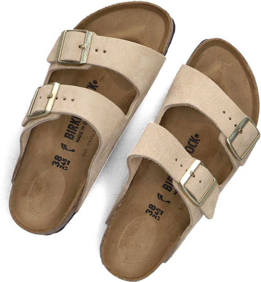 BIRKENSTOCK Beige Slippers Arizona Dames