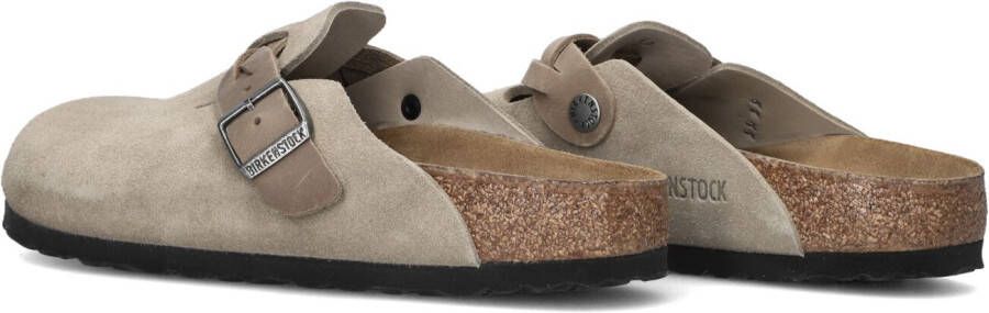 BIRKENSTOCK Beige Instappers Boston Braided