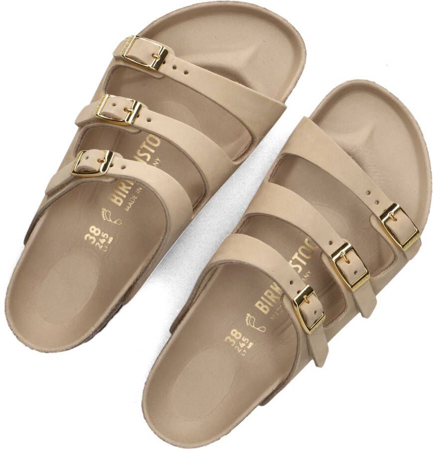 BIRKENSTOCK Beige Slippers Florida