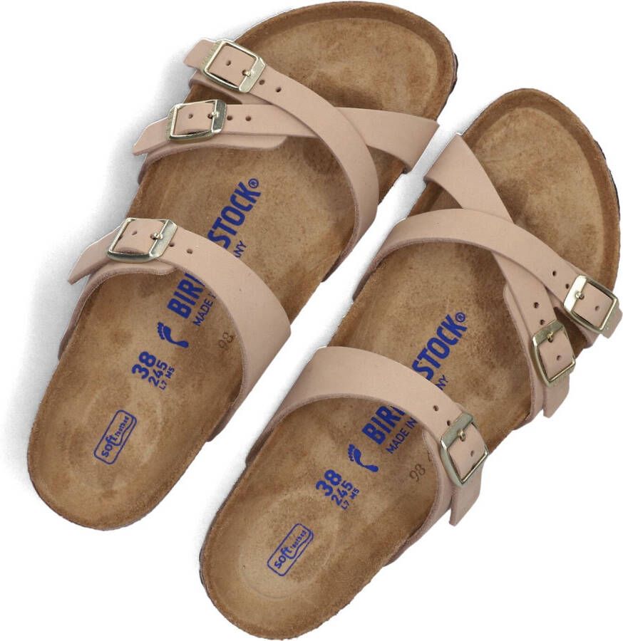 BIRKENSTOCK Beige Slippers Franca