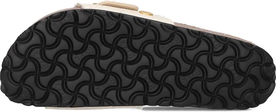BIRKENSTOCK Beige Slippers Madrid Big Buckle Dames