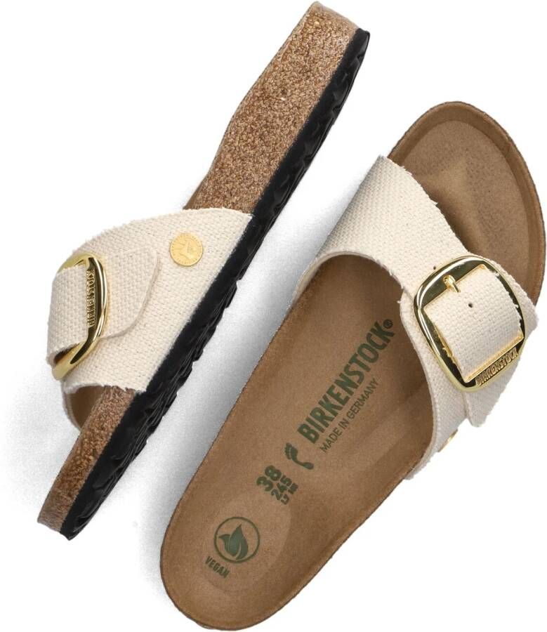 BIRKENSTOCK Beige Slippers Madrid Big Buckle Dames