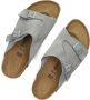 BIRKENSTOCK Slippers Dames Zürich Maat: 39 Materiaal: Suède Kleur: Blauw - Thumbnail 5