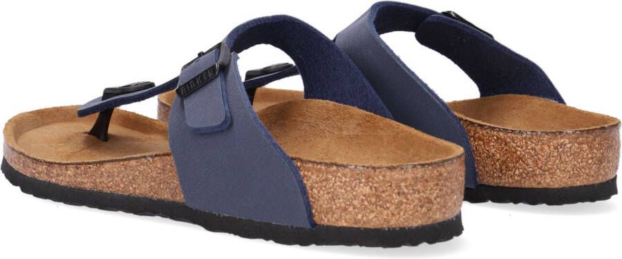 Birkenstock Blauwe Teenslippers Gizeh Kids