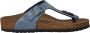 Birkenstock Gizeh CL used jeans narrow sandalen kids - Thumbnail 4
