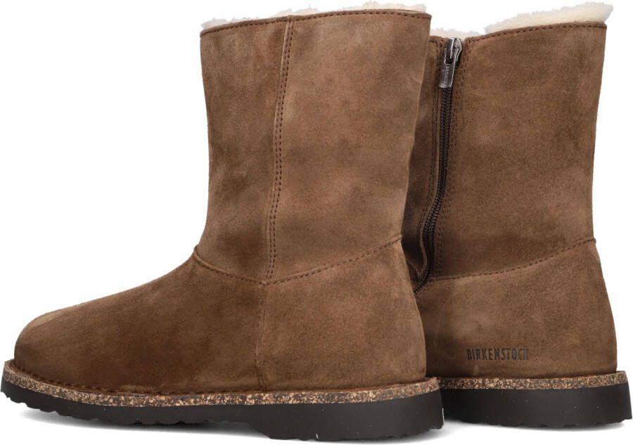 BIRKENSTOCK Bruine Boots Uppsala Zip Shearling