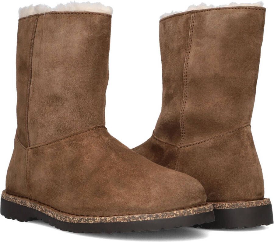 BIRKENSTOCK Bruine Boots Uppsala Zip Shearling