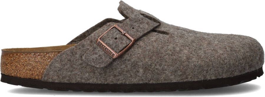 Birkenstock Bruine Pantoffels Boston Heren