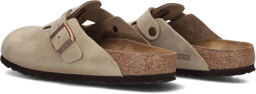 BIRKENSTOCK Bruine Pantoffels Boston Heren