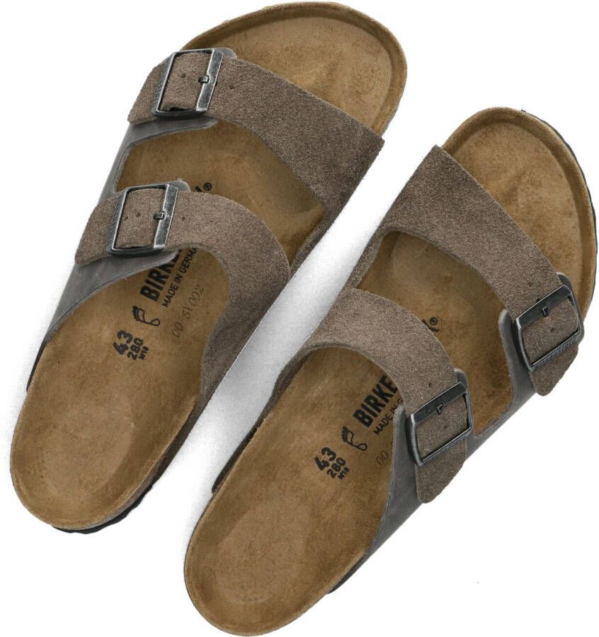 BIRKENSTOCK Bruine Slippers Arizona Heren
