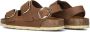 BIRKENSTOCK Slippers Dames Milano Big Buckle Maat: 39 Materiaal: Leer Kleur: Cognac - Thumbnail 5