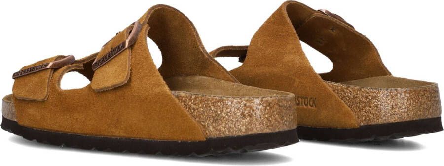 BIRKENSTOCK Cognac Slippers Arizona Sue