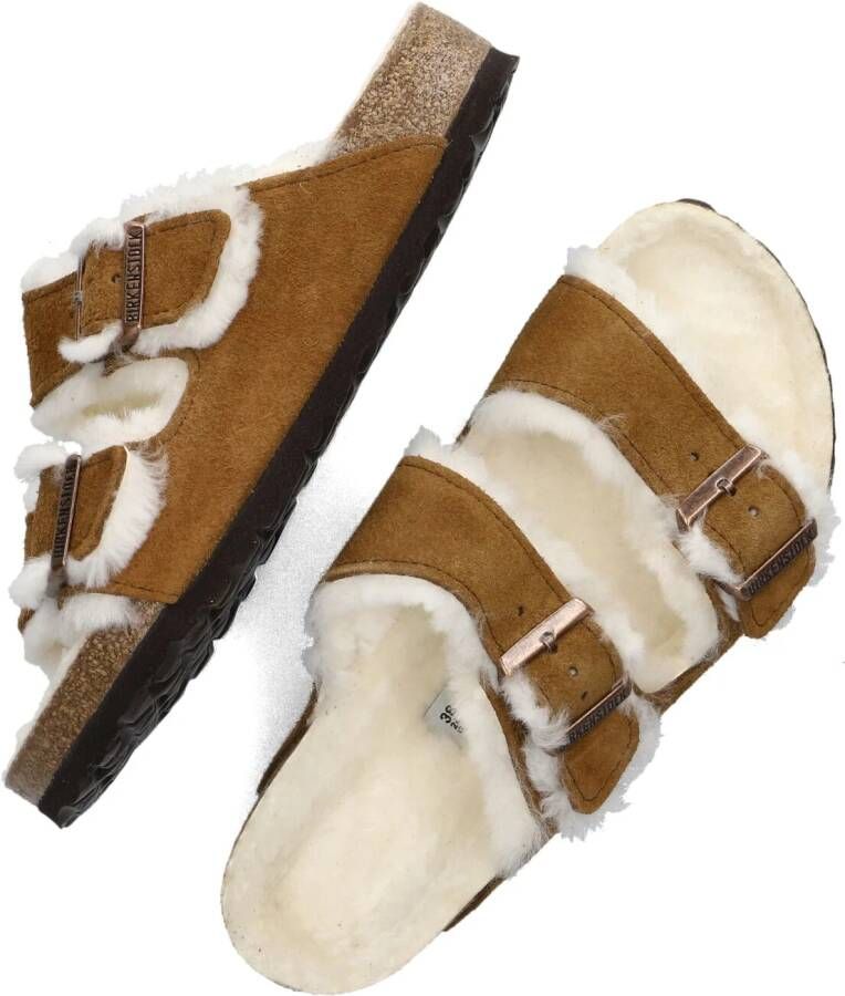 BIRKENSTOCK Bruine Slippers Arizona Sue Vacht