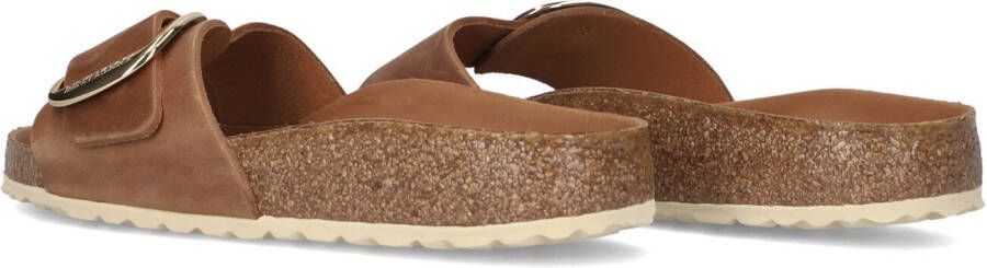 BIRKENSTOCK Cognac Slippers Madrid Oiled Led