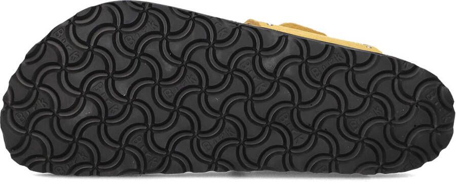 BIRKENSTOCK Gele Slippers Gizeh Rivet Border