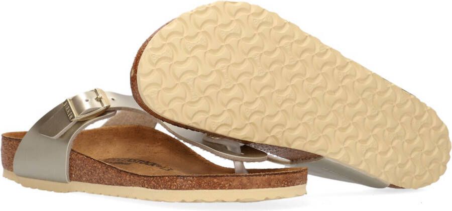 Birkenstock Gouden Teenslippers Gizeh Kids