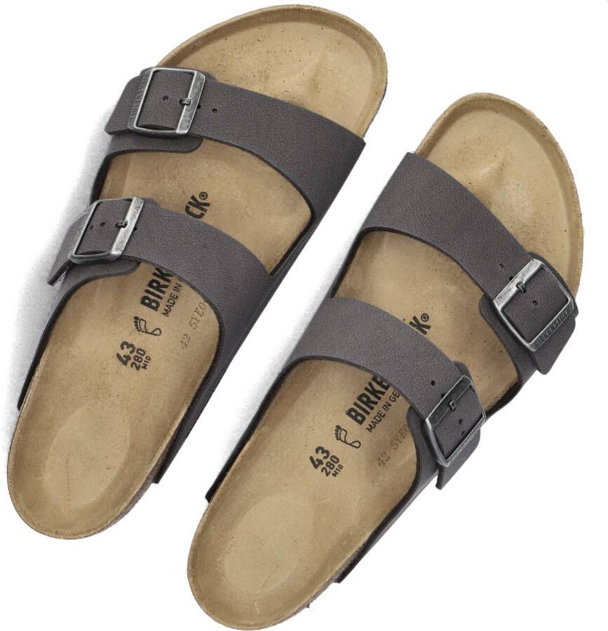 BIRKENSTOCK Grijze Slippers Arizona Heren
