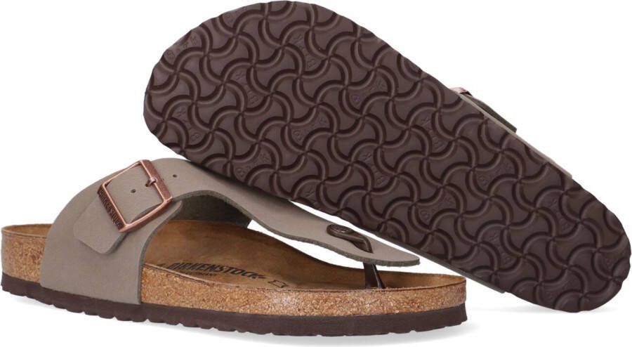 Birkenstock Grijze Slippers Ramses