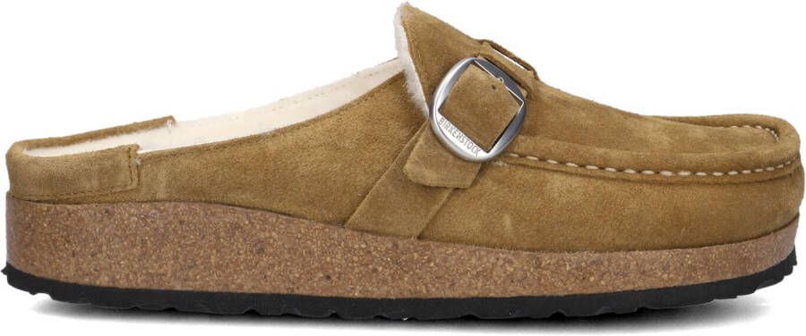 BIRKENSTOCK Groene Instappers Buckley Shearling