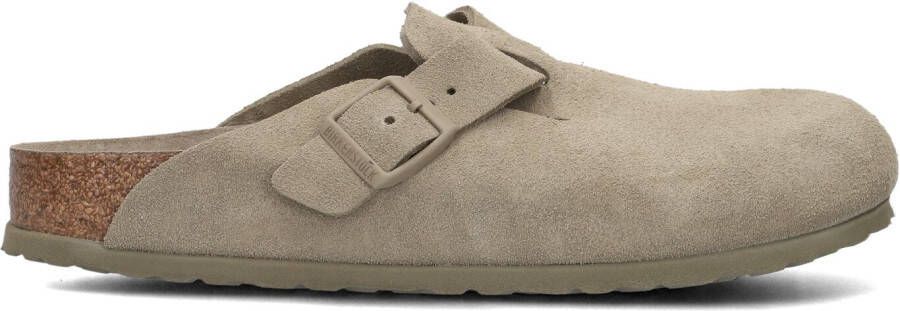 BIRKENSTOCK Beige Instappers Boston Heren