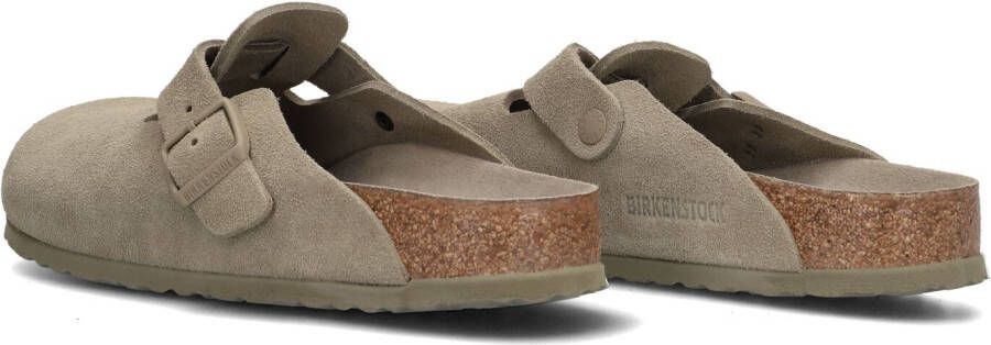 BIRKENSTOCK Groene Pantoffels Boston Heren