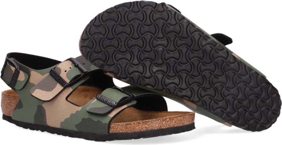 Birkenstock Groene Sandalen Milano Kids