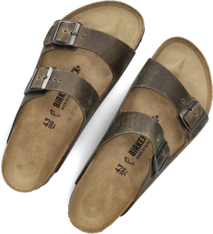 BIRKENSTOCK Groene Slippers Arizona Heren
