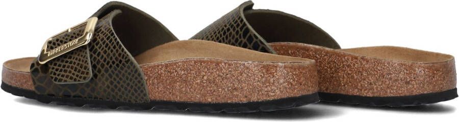 BIRKENSTOCK Groene Slippers Catalina Cushion Buckle