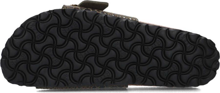 BIRKENSTOCK Groene Slippers Catalina Cushion Buckle