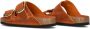 BIRKENSTOCK Slippers Dames Arizona Bigbuckle Maat: 42 Materiaal: Leer Kleur: Oranje - Thumbnail 4