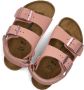 Birkenstock Kid's Milano AS Birkibuc Sandalen Narrow roze bruin - Thumbnail 7