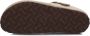 Birkenstock LONDON SHEARLING SUEDE LEATHER Dames pantoffelsHeren pantoffels Taupe - Thumbnail 9