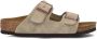 Birkenstock Kid's Arizona Suede Leather Sandalen Narrow beige bruin - Thumbnail 7