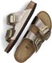 BIRKENSTOCK Taupe Slippers Arizona Birkoflor - Thumbnail 5