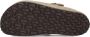 Birkenstock Boston Slippers Kids Suede Taupe Narrow Fit Unisex - Thumbnail 8