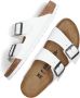 BIRKENSTOCK Witte Slippers Arizona Birko-flo - Thumbnail 5