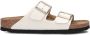 Birkenstock Sandalen Arizona Synthetic Leo Narrow Eggshell - Thumbnail 5