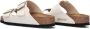 Birkenstock Sandalen Arizona Synthetic Leo Narrow Eggshell - Thumbnail 6