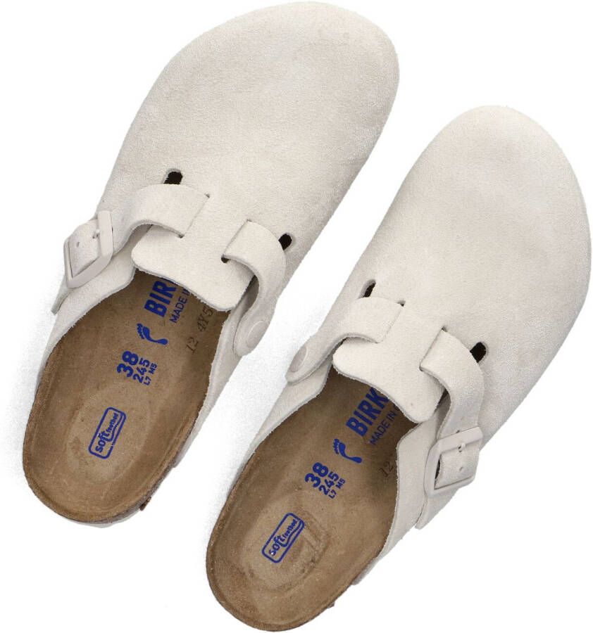 BIRKENSTOCK Beige Slippers Boston
